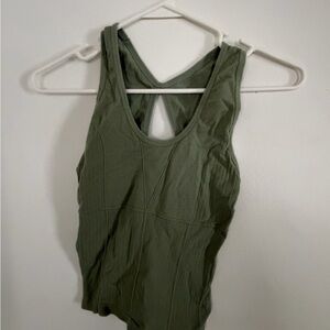 Olive Green Women's Tank Top